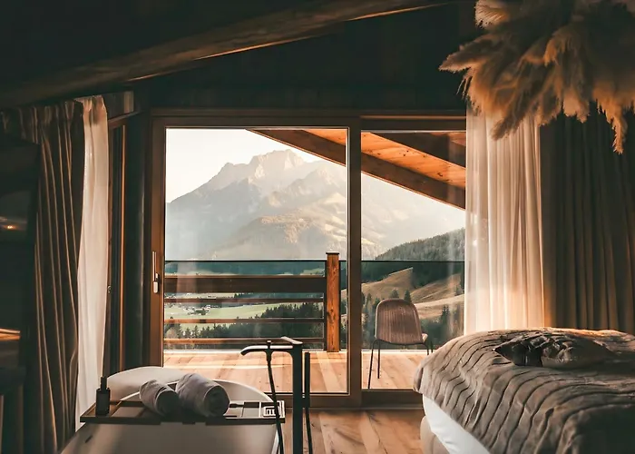 Jufenalm Boho & Wellnesshotel 4* 玛丽亚埃姆安斯泰内嫩米尔