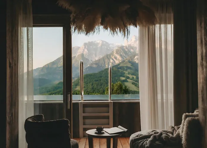 Jufenalm Boho & Wellnesshotel 4* 玛丽亚埃姆安斯泰内嫩米尔